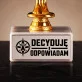 Statuetka Z Grawerem Dla Szefa Prezent Dla Mężczyzny: Decyduję I Odpowiadam