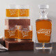 Awesome Whisky - Zestaw Grawerowana Karafka I Szklanki Do Whisky