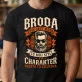 Koszulka Męska Dla Brodacza Prezent Dla Mężczyzny: Broda To Charakter