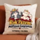Poduszka Dekoracyjna Na 1 Rocznicę Ślubu Prezent Dla Pary: Rok Razem, Mistrzowie