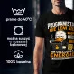 Koszulka Męska Dla Programisty Prezent Dla Mężczyzny: Nie Leni Się