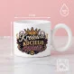 Kubek Z Okrągłym Uchem Dla Kociary Prezent Dla Kobiety: Kocia Monarchia Kubek Z Okrągłym Uchem Dla Kociary Prezent Dla Kobiety: Kocia Monarchia