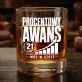 Szklanka Do Whisky Na 21 Urodziny Prezent Dla Mężczyzny: Procentowy Awans - 21 Lat Szklanka Do Whisky Na 21 Urodziny Prezent Dla Mężczyzny: Procentowy Awans - 21 Lat