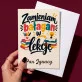 Kartka Personalizowana Dla Wychowawcy Prezent Na Dzień Nauczyciela Dla Mężczyzny: Zamieniam Bałagan W Kartka Personalizowana Dla Wychowawcy Prezent Na Dzień Nauczyciela Dla Mężczyzny: Zamieniam Bałagan W