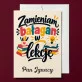 Kartka Personalizowana Dla Wychowawcy Prezent Na Dzień Nauczyciela Dla Mężczyzny: Zamieniam Bałagan W Kartka Personalizowana Dla Wychowawcy Prezent Na Dzień Nauczyciela Dla Mężczyzny: Zamieniam Bałagan W