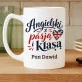 Kubek Personalizowany Dla Nauczyciela Angielskiego Prezent Dla Mężczyzny: Angielski Z Pasją I Klasą Kubek Personalizowany Dla Nauczyciela Angielskiego Prezent Dla Mężczyzny: Angielski Z Pasją I Klasą