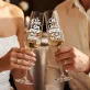 Dwa Kieliszki Do Szampana Na Pierwszą Rocznicę Związku Prezent Na Walentynki Dla Pary: Pierwszy Rok Razem
