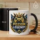 Kubek Z Nadrukiem Dla Gamera Prezent Dla Mężczyzny: Poziom Legendy Kubek Z Nadrukiem Dla Gamera Prezent Dla Mężczyzny: Poziom Legendy