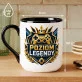 Kubek Z Nadrukiem Dla Gamera Prezent Dla Mężczyzny: Poziom Legendy Kubek Z Nadrukiem Dla Gamera Prezent Dla Mężczyzny: Poziom Legendy
