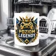 Kubek Z Nadrukiem Dla Gamera Prezent Dla Mężczyzny: Poziom Legendy Kubek Z Nadrukiem Dla Gamera Prezent Dla Mężczyzny: Poziom Legendy