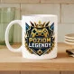 Kubek Z Nadrukiem Dla Gamera Prezent Dla Mężczyzny: Poziom Legendy Kubek Z Nadrukiem Dla Gamera Prezent Dla Mężczyzny: Poziom Legendy