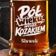 Kufel Personalizowany z Grawerem Na 50 Dla Mężczyzny Prezent: Półwieczny Kozak Kufel Personalizowany z Grawerem Na 50 Dla Mężczyzny Prezent: Półwieczny Kozak