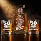 Zestaw Do Whisky Na 50 Urodziny Prezent Dla Mężczyzny: Starzenie Z Humorem Zestaw Do Whisky Na 50 Urodziny Prezent Dla Mężczyzny: Starzenie Z Humorem