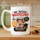 Kubek Z Nadrukiem Dla Kucharza Prezent Dla Mężczyzny: Kucharski Wzór Mocy Kubek Z Nadrukiem Dla Kucharza Prezent Dla Mężczyzny: Kucharski Wzór Mocy