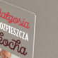 babcia rozpieszcza, kocha - Wydruk na szkle akrylowym z podstawką