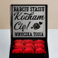 babciu kocham cię - Pudełko na biżuterię z wiecznymi różami