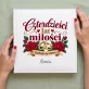 Album Na Zdjęcia Tradycyjny Na 40 Rocznicę Ślubu Prezent Dla Kobiety: Czterdzieści Lat Miłości