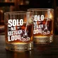 Szklanka Do Whisky Dla Gitarzysty Prezent Dla Mężczyzny: Solo Na Kostkach Lodu Szklanka Do Whisky Dla Gitarzysty Prezent Dla Mężczyzny: Solo Na Kostkach Lodu
