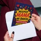 Kartka z Życzeniami Dla Matki Na Dzień Mamy Dla Kobiety: Mama Bohaterka