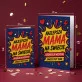 Kartka z Życzeniami Dla Matki Na Dzień Mamy Dla Kobiety: Mama Bohaterka