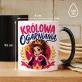Kubek Z Nadrukiem Dla Kobiety Prezent Dla Kobiety: Królowa Ogarniania