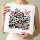 Album Na Zdjęcia Tradycyjny Na Zajączka Prezent Dla Kobiety: Zajączkowa Elegancja