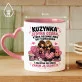 Kubek Z Nadrukiem Dla Kuzynki Prezent Dla Kobiety: Kuzynka Jedyna Osoba Kubek Z Nadrukiem Dla Kuzynki Prezent Dla Kobiety: Kuzynka Jedyna Osoba