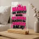 Druk Na Szkle Na Dzień Mamy Prezent Dla Mamy Kobiety: Mama Zawsze Ma Rację