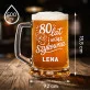 Kufel Personalizowany z Grawerem Na 80 Urodziny Dla Kobiety Prezent: Szykowna Osiemdziesiątka Kufel Personalizowany z Grawerem Na 80 Urodziny Dla Kobiety Prezent: Szykowna Osiemdziesiątka