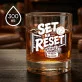 Szklanka Do Whisky Dla Siatkarza Prezent Dla Mężczyzny: Set Na Reset Szklanka Do Whisky Dla Siatkarza Prezent Dla Mężczyzny: Set Na Reset