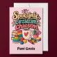 Kartka Personalizowana Na Dzień Nauczyciela W Przedszkolu Prezent Dla Nauczyciela Kobiety: Spokojnie, Zarządzam