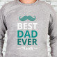 Best dad - Bluza męska bez kaptura