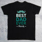 Best dad - Czarna koszulka męska