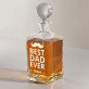 Best Dad - grawerowana karafka do whisky