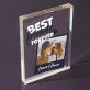 Best friends forever - Blok akrylowy z nadrukiem