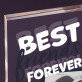 Best friends forever - Blok akrylowy z nadrukiem