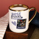 Best friends forever - Kubek ceramiczny ze złotym rantem