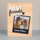 Best friends forever - Wydruk na drewnie