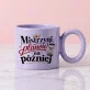 Kubek Z Okrągłym Uchem Na Mikołajki Prezent Dla Kobiety: Sarkastyczna Elegancja Kubek Z Okrągłym Uchem Na Mikołajki Prezent Dla Kobiety: Sarkastyczna Elegancja