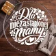 Patera Na Ciasto Dla Mamy Prezent Na Dzień Mamy Dla Kobiety: Matczyna Elegancja Patera Na Ciasto Dla Mamy Prezent Na Dzień Mamy Dla Kobiety: Matczyna Elegancja