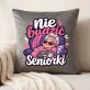 Poduszka Dekoracyjna Dla Seniorki Prezent Dla Kobiety: Nie Budzić Seniorki Poduszka Dekoracyjna Dla Seniorki Prezent Dla Kobiety: Nie Budzić Seniorki