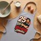 Fartuch Na 25 Urodziny Prezent Dla Mężczyzny: 25 Lat I Głodny Smaku