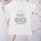 Bike forever - Koszulka damska z nadrukiem