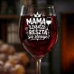 Kieliszek Do Wina Na Dzień Mamy Prezent Dla Mamy Kobiety: Mama Rządzi - Reszta