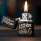 Zapalniczka Z Grawerem Na Pożegnanie Kolegi Z Pracy Prezent Dla Mężczyzny: Legendy Idą Dalej