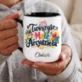 Kubek Personalizowany Dla Nauczyciela Przedszkola Prezent Dla Mężczyzny: Tworzysz Małe Arcydzieła Kubek Personalizowany Dla Nauczyciela Przedszkola Prezent Dla Mężczyzny: Tworzysz Małe Arcydzieła