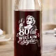 Karafka Do Wina Dla 80 Latki Prezent Na 80 Urodziny Dla Kobiety: Toast W Stylu Vintage Karafka Do Wina Dla 80 Latki Prezent Na 80 Urodziny Dla Kobiety: Toast W Stylu Vintage
