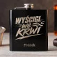 Piersiówka z Grawerem Dla Fana F1 Prezent Dla Mężczyzny: Wyścigi We Krwi