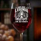 Kieliszek Do Wina Na 50 Urodziny Prezent Dla Kobiety: Jam Jest Legenda Mistrzyni Kieliszek Do Wina Na 50 Urodziny Prezent Dla Kobiety: Jam Jest Legenda Mistrzyni