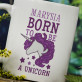 Born to be a unicorn - Personalizowany Kubek